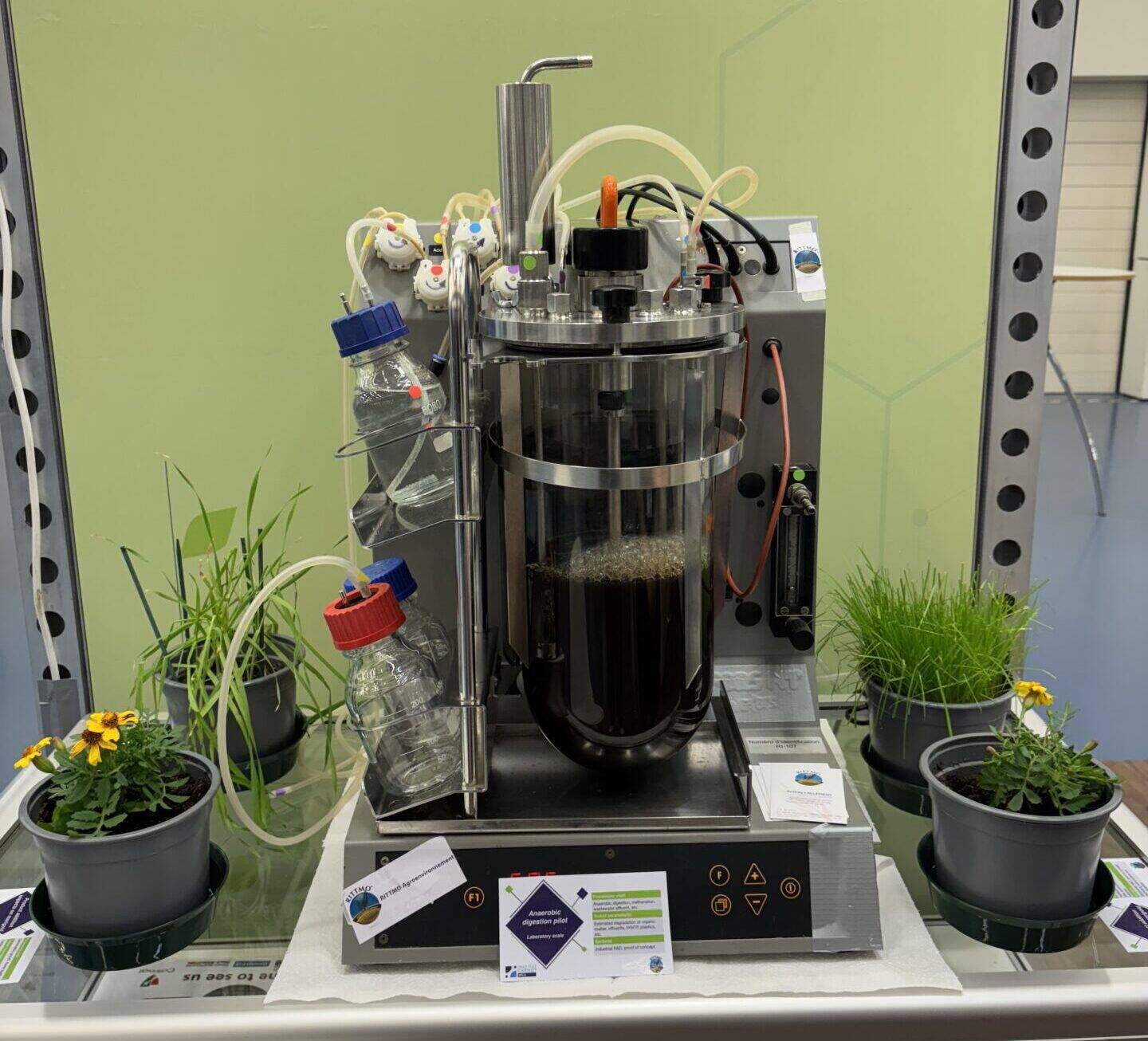 Pilote de méthanisation