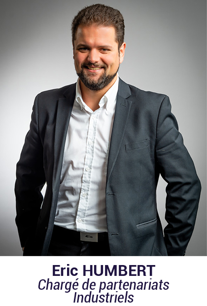 Portrait Eric Humbert Charge partenariat industriel MICA