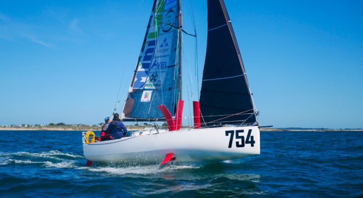 Minilab : vers une voile plus durable avec les premiers foils recyclables testés en mer