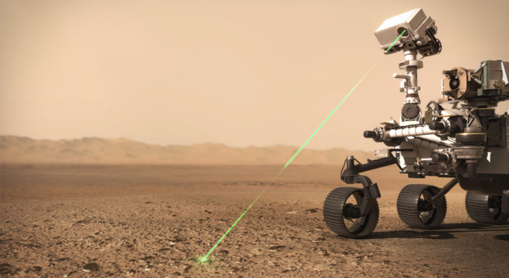 Mars 2021 : l’IS2M, membre du Carnot MICA, a développé une pastille de zéolithes pour le Rover Perseverance
