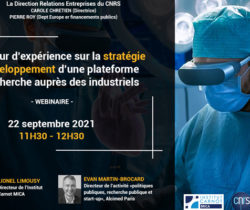 [Webinaire] Stratégie de développement d’une plateforme de recherche auprès des industriels